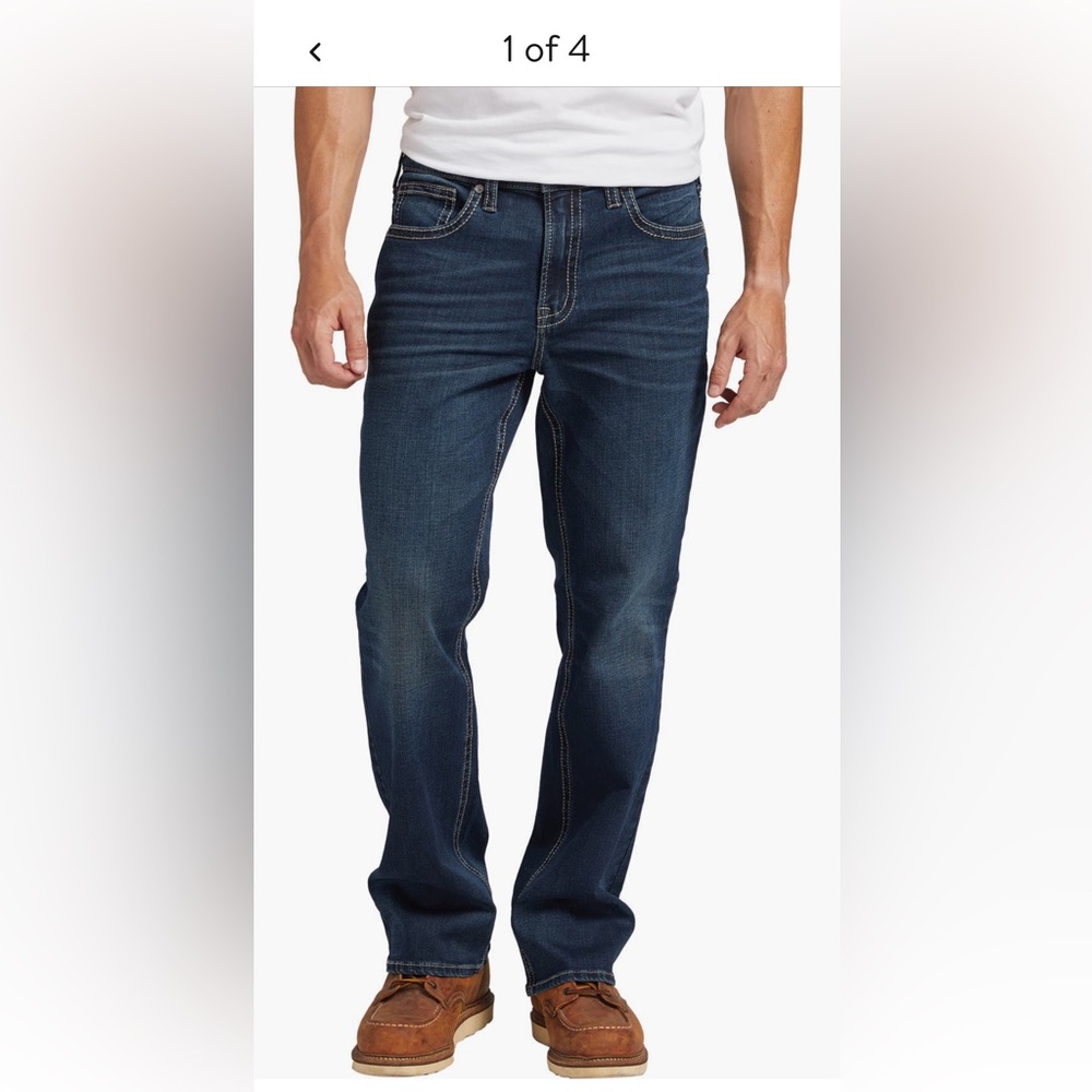 Men’s Silver Jeans Co. Craig. Classic Fit Bootcut Jeans. 32x32
